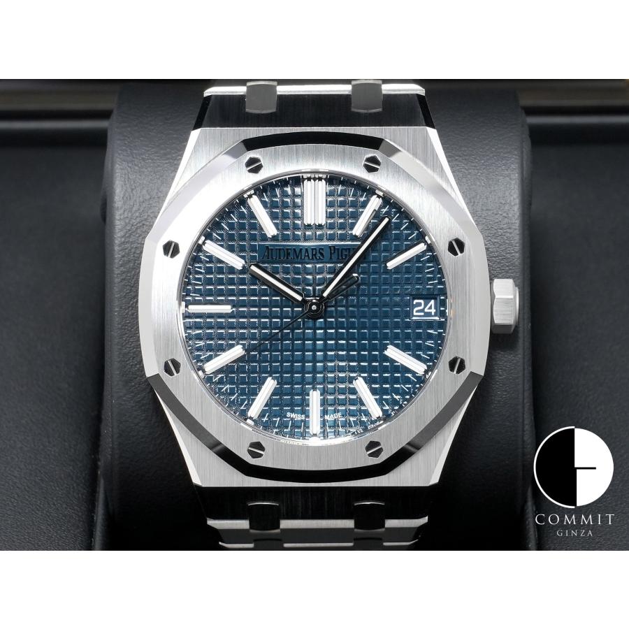 オーデマピゲ ロイヤルオーク Ref.15510ST.OO.1320ST.06 ステンレススチール ナイトブルー文字盤 | ロイヤルオーク