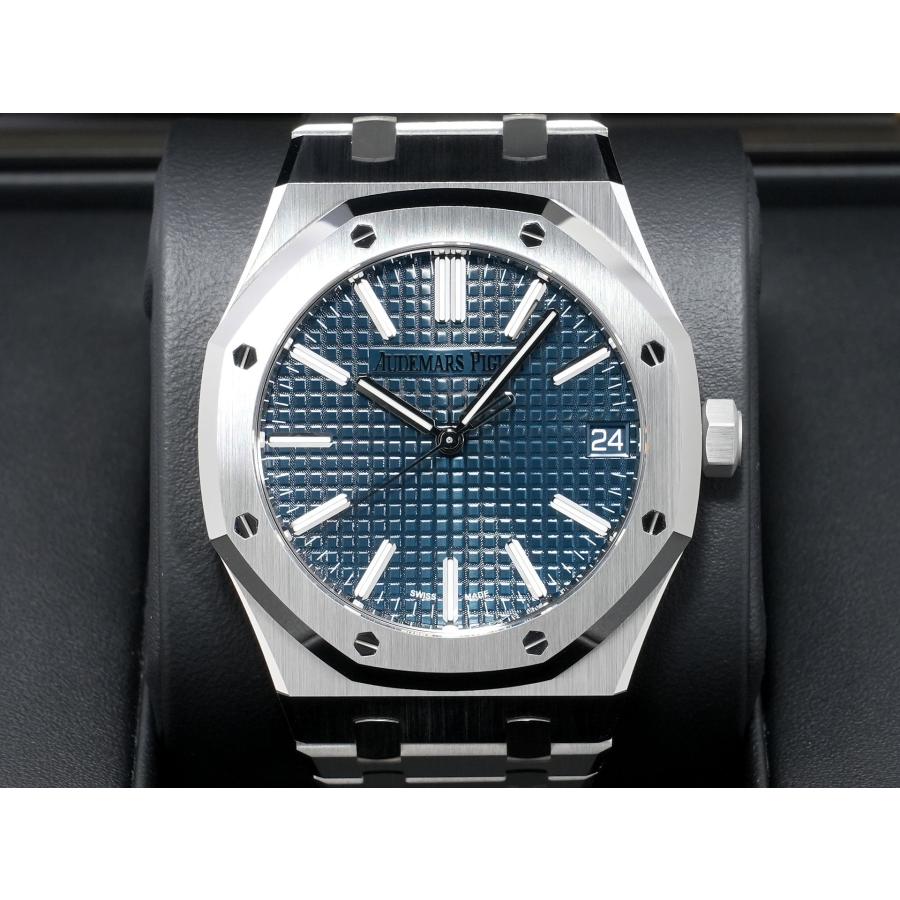 オーデマピゲ ロイヤルオーク Ref.15510ST.OO.1320ST.06 ステンレススチール ナイトブルー文字盤 | ロイヤルオーク | 01
