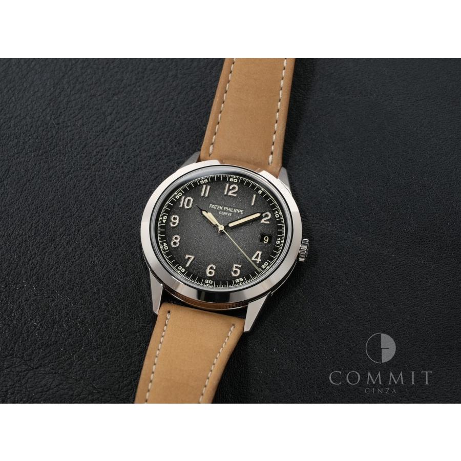 パテックフィリップ カラトラバ Ref.5226G-001 ホワイトゴールド ブラックグラデーションのテクスチャード ラック アントラサイト文字盤 | カラトラバ | 12