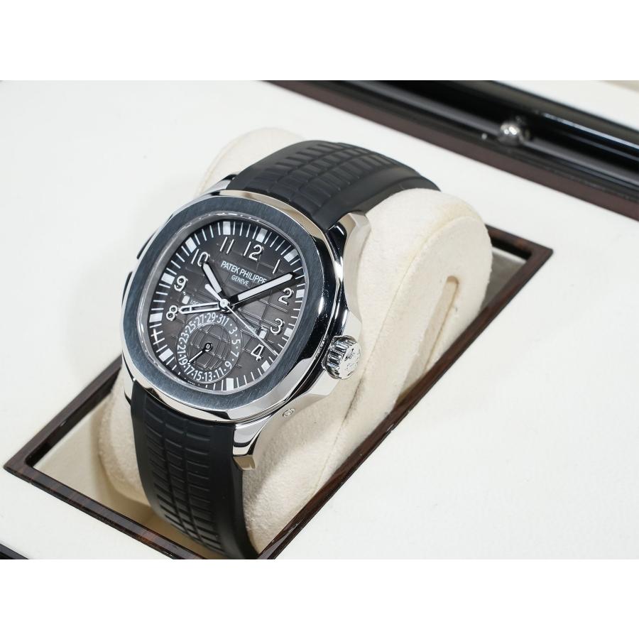 パテックフィリップ アクアノート トラベルタイム Ref.5164A-001 ステンレススチール ブラック文字盤 | アクアノート | 03