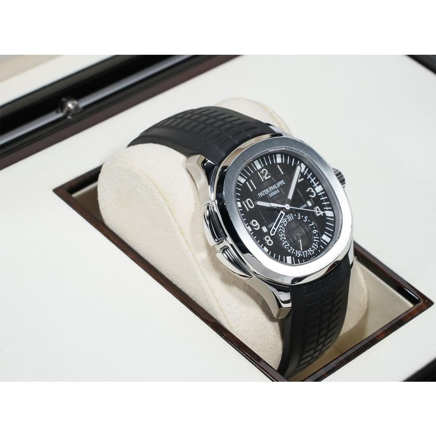 パテックフィリップ アクアノート トラベルタイム Ref.5164A-001 ステンレススチール ブラック文字盤 | アクアノート | 04