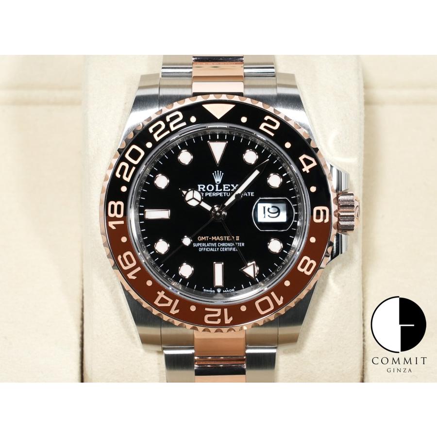 ロレックス GMTマスターII Ref.126711CHNR ステンレススチール/エバーローズゴールド ブラック文字盤 オイスターブレスレット | GMTマスター