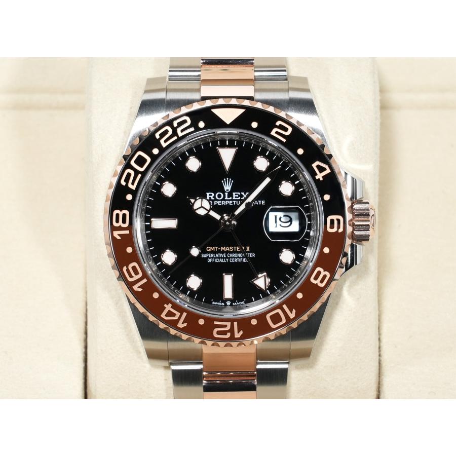 ロレックス GMTマスターII Ref.126711CHNR ステンレススチール/エバーローズゴールド ブラック文字盤 オイスターブレスレット | GMTマスター | 01