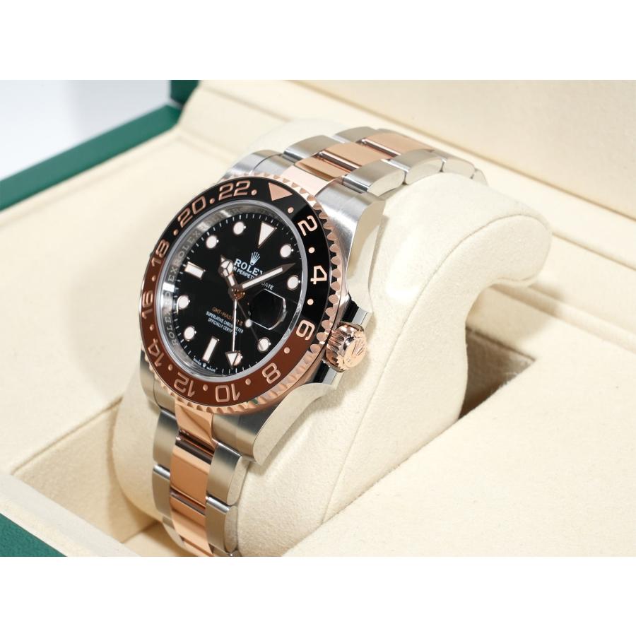 ロレックス GMTマスターII Ref.126711CHNR ステンレススチール/エバーローズゴールド ブラック文字盤 オイスターブレスレット | GMTマスター | 03