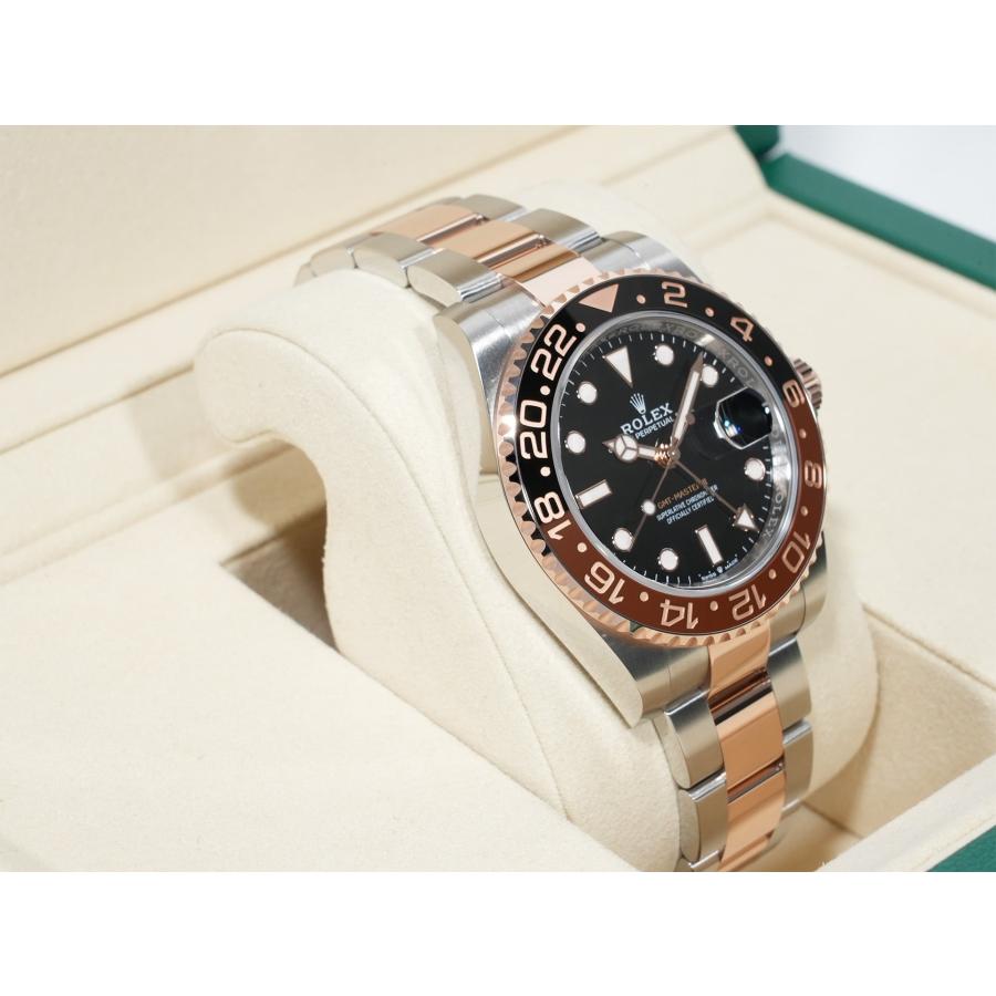 ロレックス GMTマスターII Ref.126711CHNR ステンレススチール/エバーローズゴールド ブラック文字盤 オイスターブレスレット | GMTマスター | 04