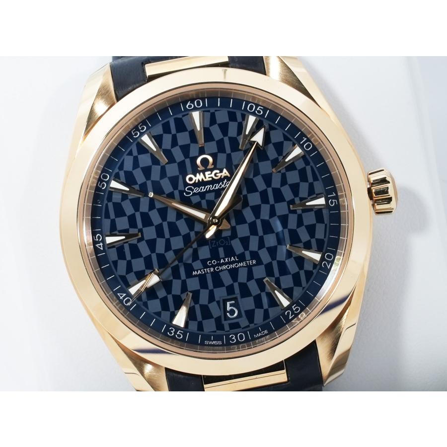 オメガ シーマスター アクアテラ 東京2020 Ref.522.53.41.21.03.001 イエローゴールド ブルー文字盤 | OMEGA | 02