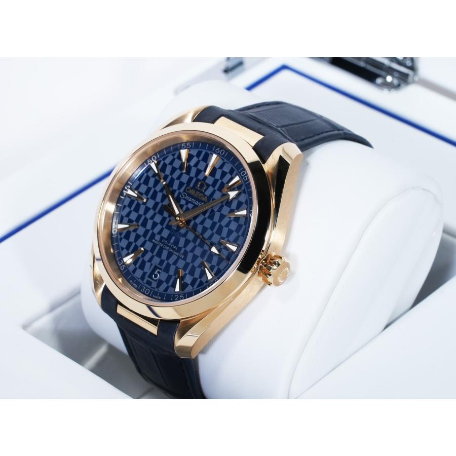 オメガ シーマスター アクアテラ 東京2020 Ref.522.53.41.21.03.001 イエローゴールド ブルー文字盤 | OMEGA | 03