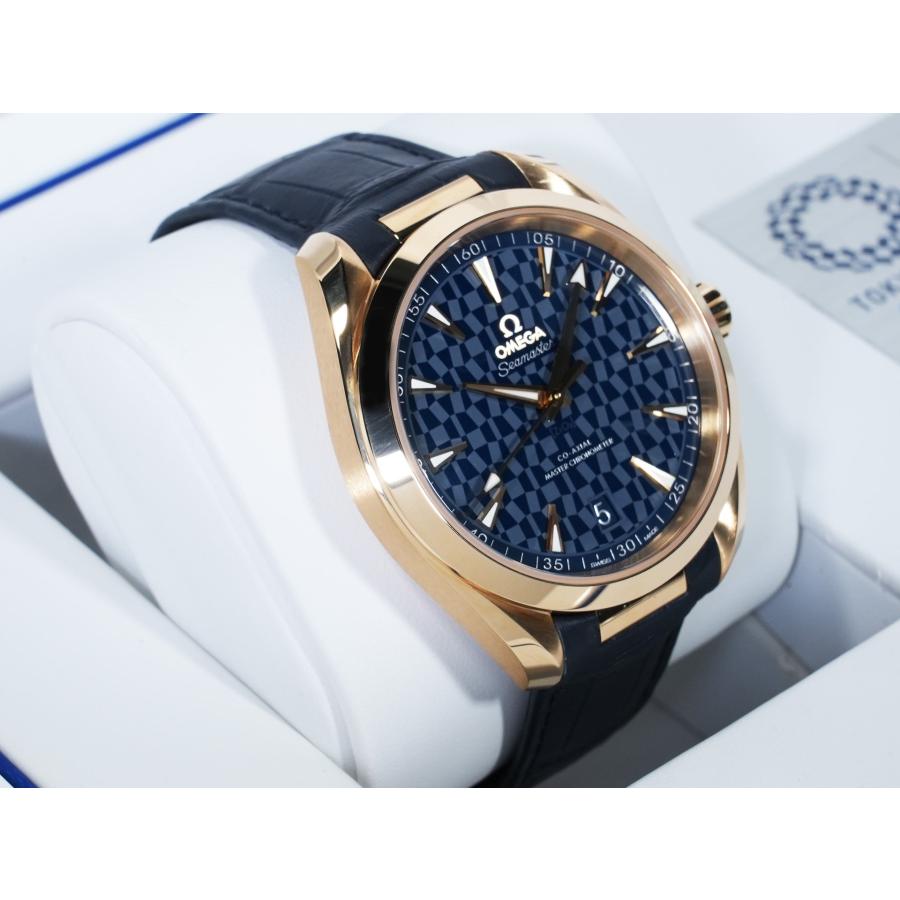 オメガ シーマスター アクアテラ 東京2020 Ref.522.53.41.21.03.001 イエローゴールド ブルー文字盤 | OMEGA | 04