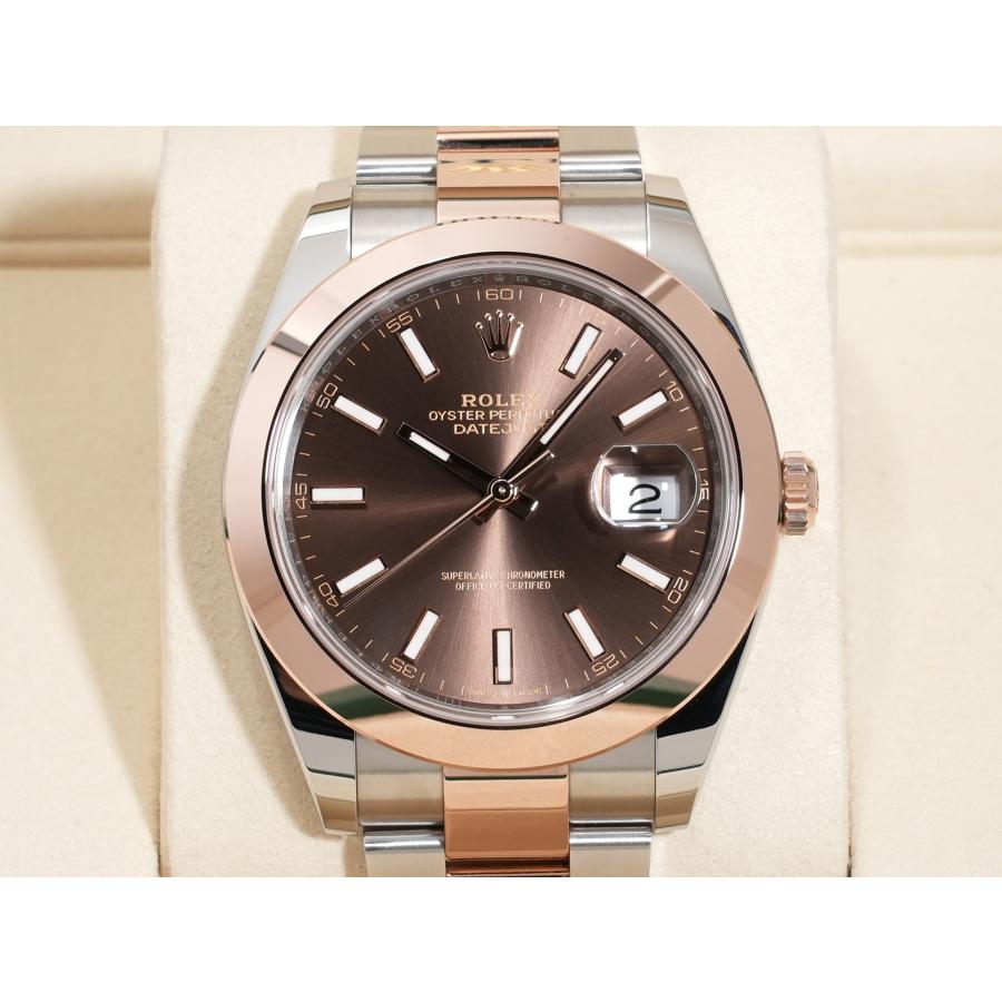 ロレックス デイトジャスト41 Ref.126301 SS/ERG チョコレート文字盤 | デイトジャスト | 01