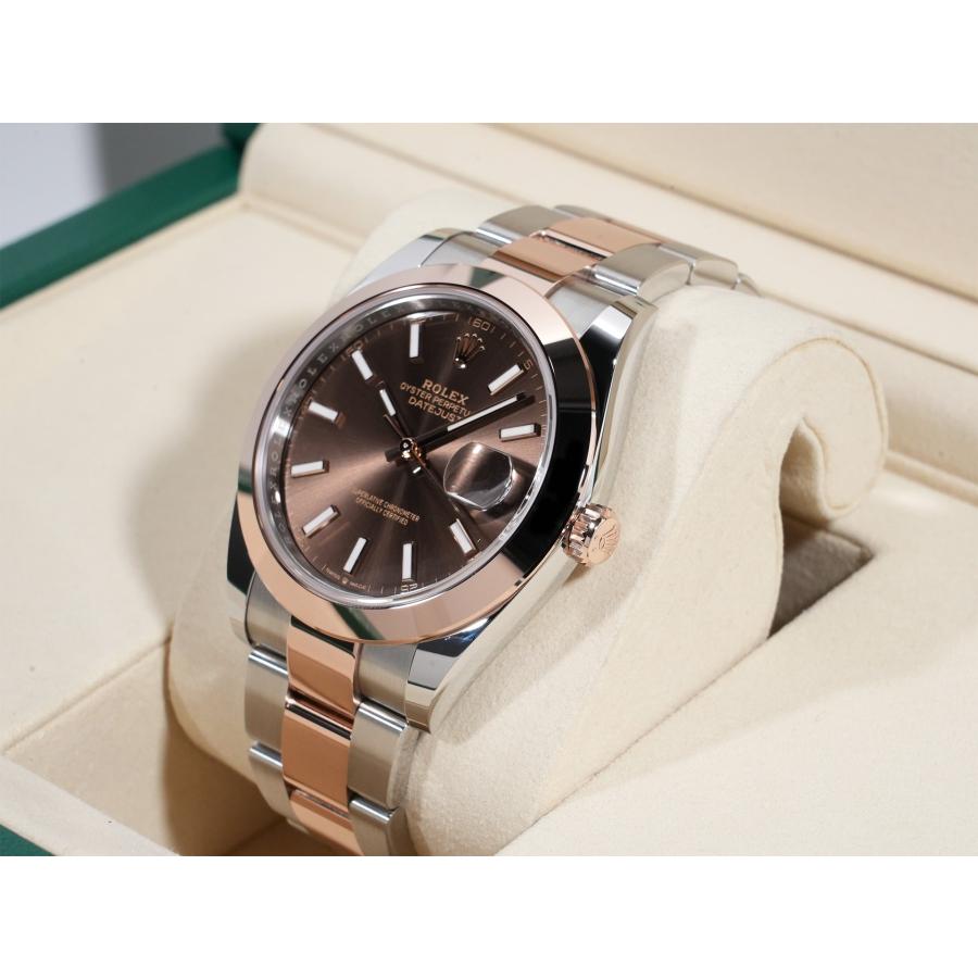 ロレックス デイトジャスト41 Ref.126301 SS/ERG チョコレート文字盤 | デイトジャスト | 03