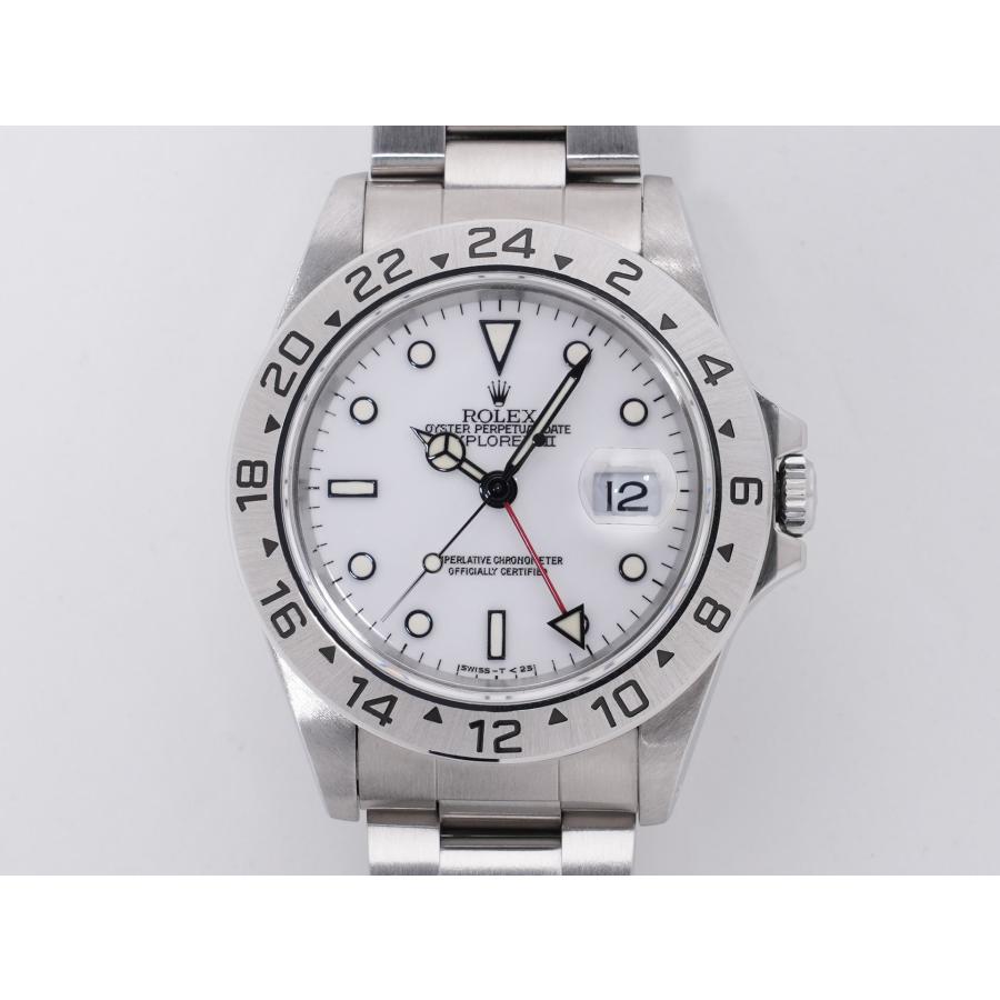 ロレックス エクスプローラーII Ref.16570 SS ホワイト文字盤 | エクスプローラーII | 01