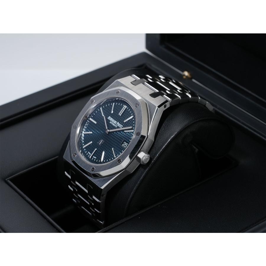 オーデマピゲ ロイヤルオーク ジャンボ エクストラ シン Ref.15202ST.OO.1240ST.01 SS ブルー文字盤 | ロイヤルオーク | 03