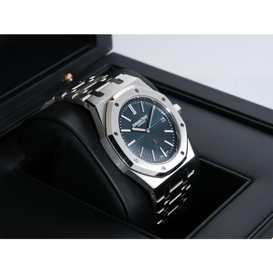 オーデマピゲ ロイヤルオーク ジャンボ エクストラ シン Ref.15202ST.OO.1240ST.01 SS ブルー文字盤 | ロイヤルオーク | 04