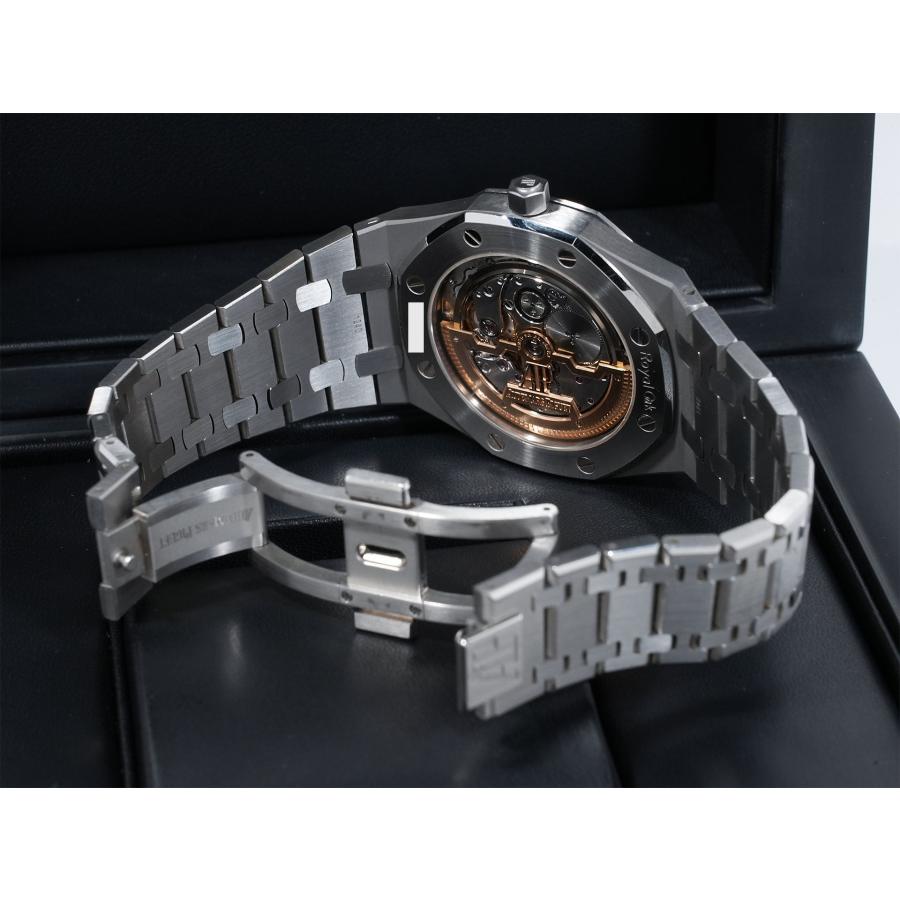 オーデマピゲ ロイヤルオーク ジャンボ エクストラ シン Ref.15202ST.OO.1240ST.01 SS ブルー文字盤 | ロイヤルオーク | 07