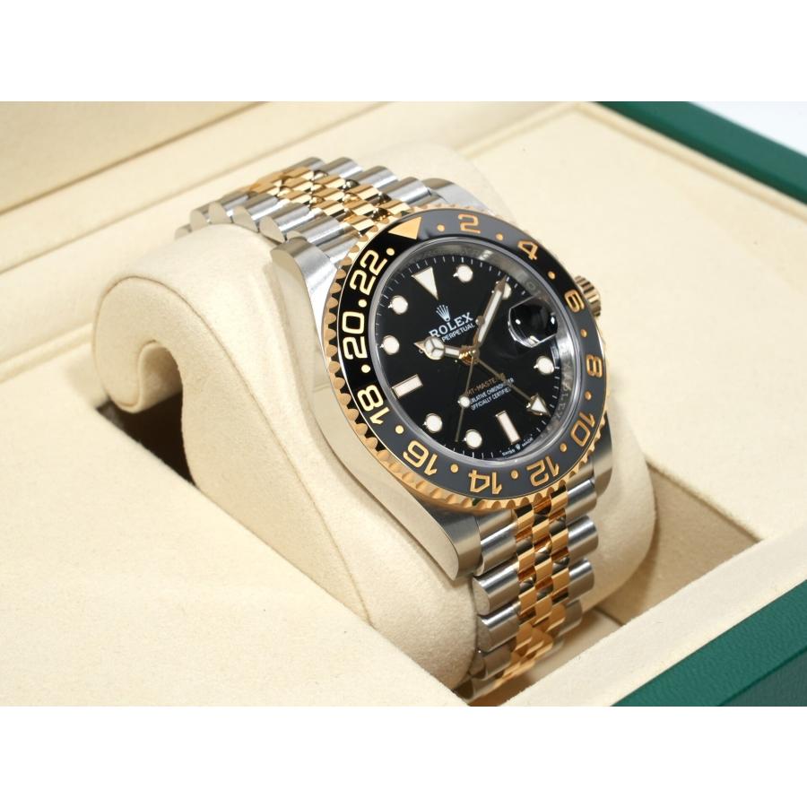 ロレックス GMTマスターII Ref.126713GRNR ステンレススチール/イエローゴールド ブラック文字盤 ジュビリーブレスレット | GMTマスター | 04