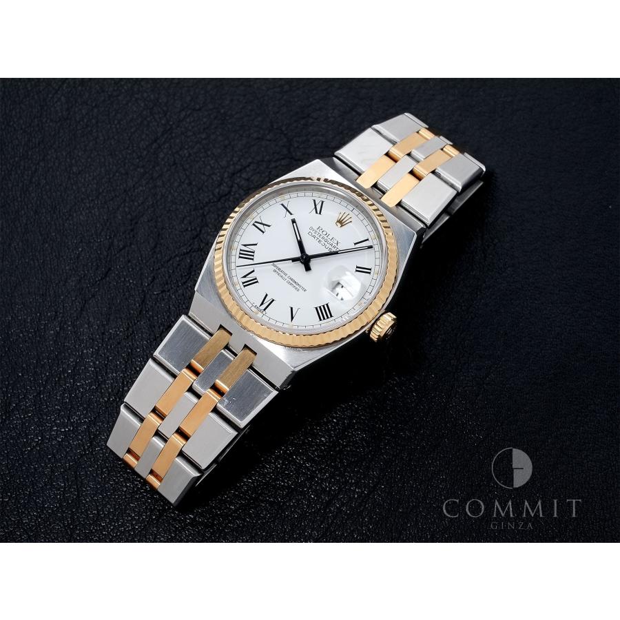 ロレックス デイトジャスト オイスタークォーツ Ref.17013 ステンレススチール/イエローゴールド ホワイト文字盤 オイスターブレスレット | デイトジャスト | 10