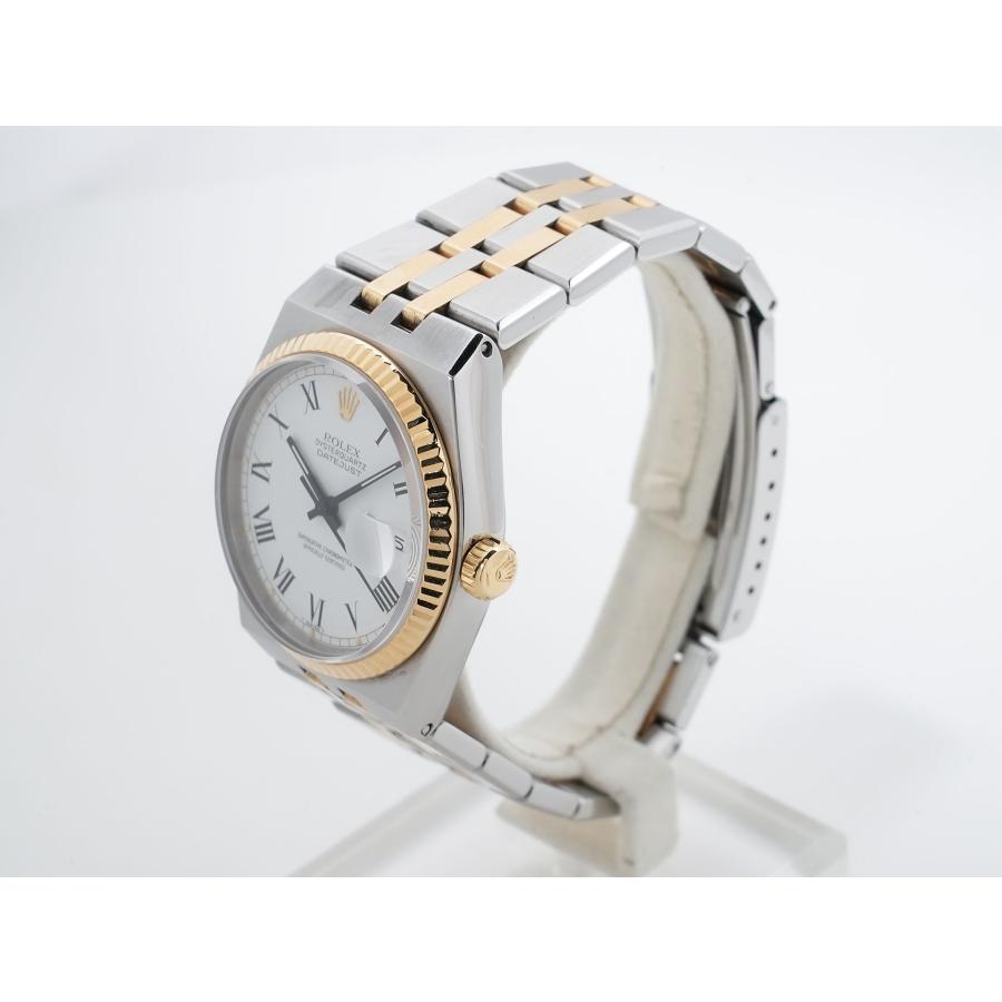 ロレックス デイトジャスト オイスタークォーツ Ref.17013 ステンレススチール/イエローゴールド ホワイト文字盤 オイスターブレスレット | デイトジャスト | 03