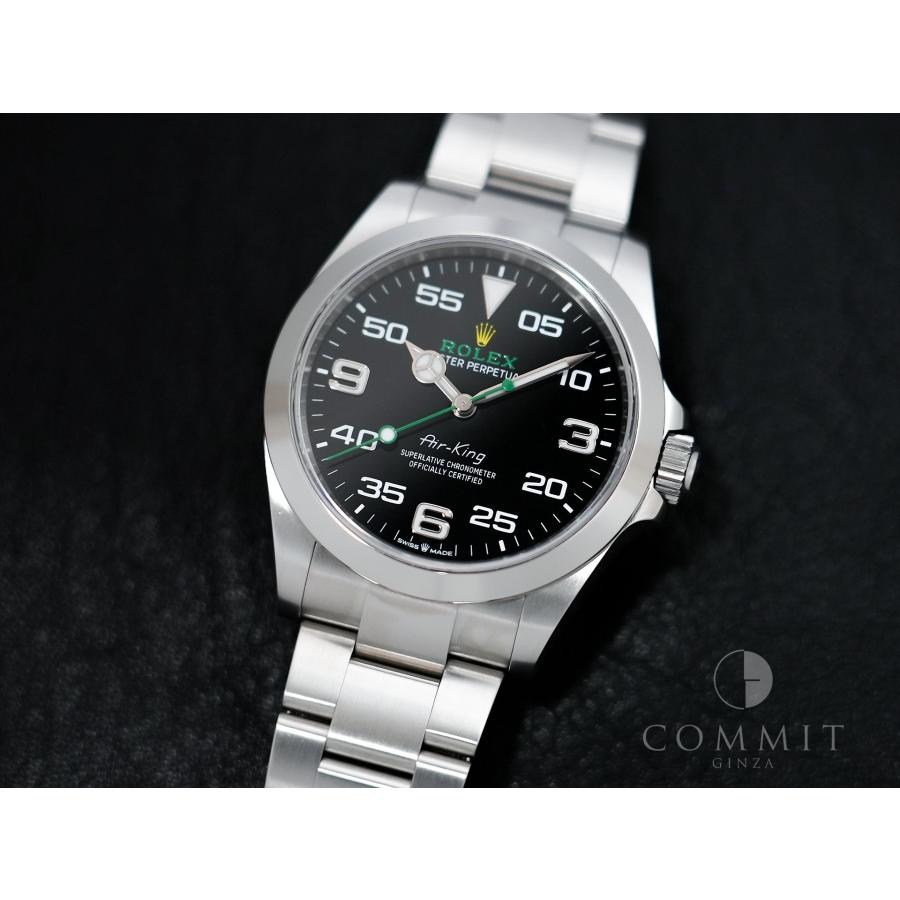 ロレックス エアキング Ref.126900 ステンレススチール ブラック文字盤 オイスターブレスレット | エアキング | 10