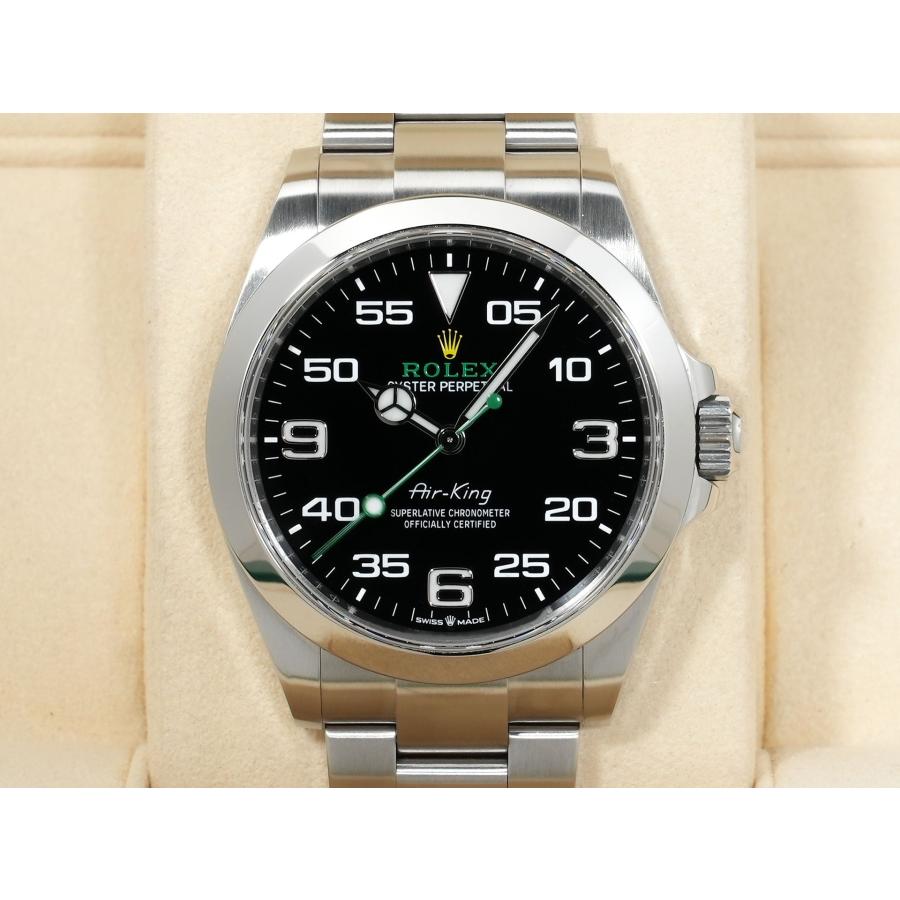 ロレックス エアキング Ref.126900 ステンレススチール ブラック文字盤 オイスターブレスレット | エアキング | 01