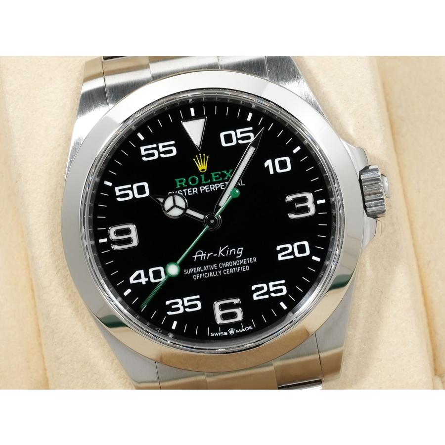 ロレックス エアキング Ref.126900 ステンレススチール ブラック文字盤 オイスターブレスレット | エアキング | 02