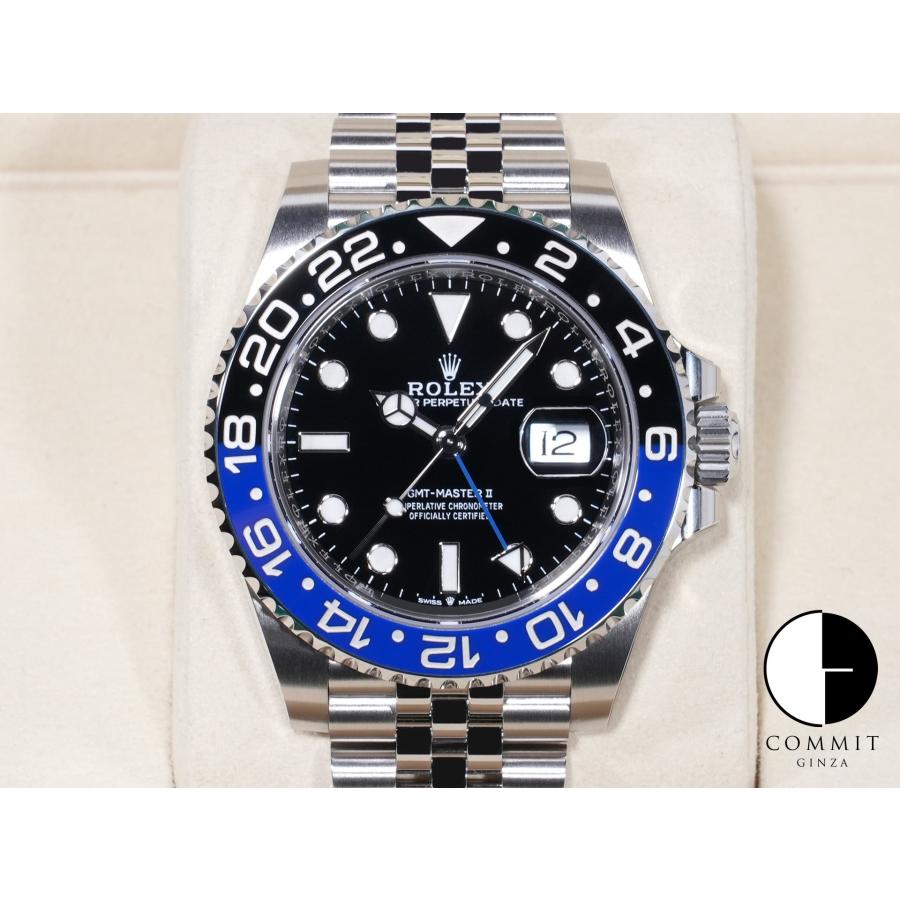ロレックス GMTマスターII Ref.126710BLNR SS ブラック文字盤 ジュビリーブレスレット | GMTマスター