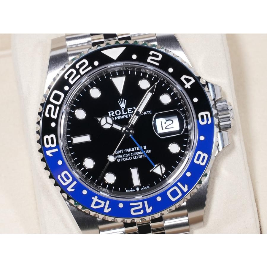 ロレックス GMTマスターII Ref.126710BLNR SS ブラック文字盤 ジュビリーブレスレット | GMTマスター | 02