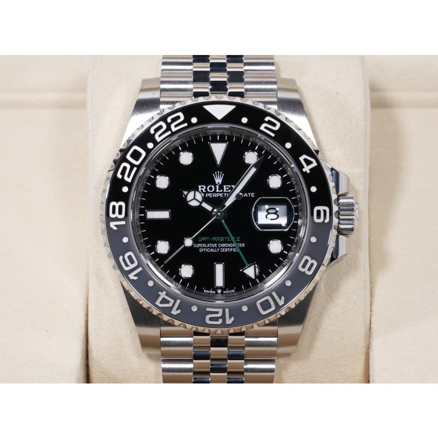 ロレックス GMTマスターII Ref.126710GRNR SS ブラック文字盤 ジュビリーブレスレット | GMTマスター | 01