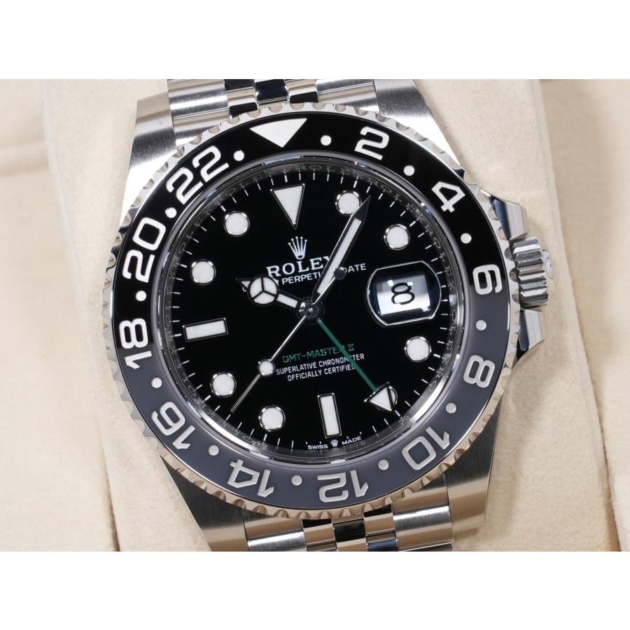 ロレックス GMTマスターII Ref.126710GRNR SS ブラック文字盤 ジュビリーブレスレット | GMTマスター | 02
