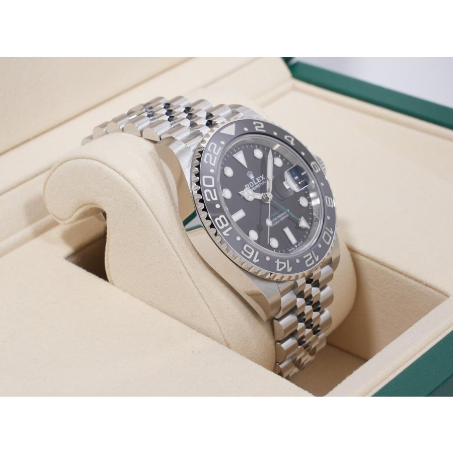 ロレックス GMTマスターII Ref.126710GRNR SS ブラック文字盤 ジュビリーブレスレット | GMTマスター | 04
