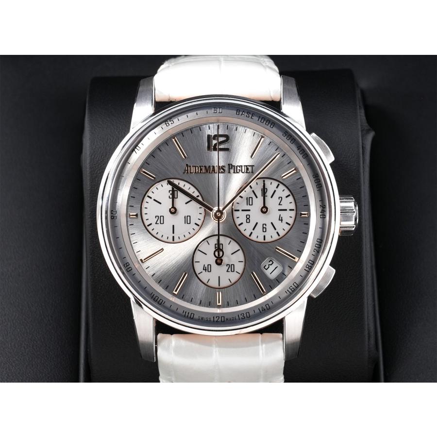 オーデマピゲ CODE 11.59 バイ オーデマ ピゲ クロノグラフ Ref.26393CR.OO.A008KB.01 WG/PG シルバー文字盤 | AUDEMARS PIGUET | 01