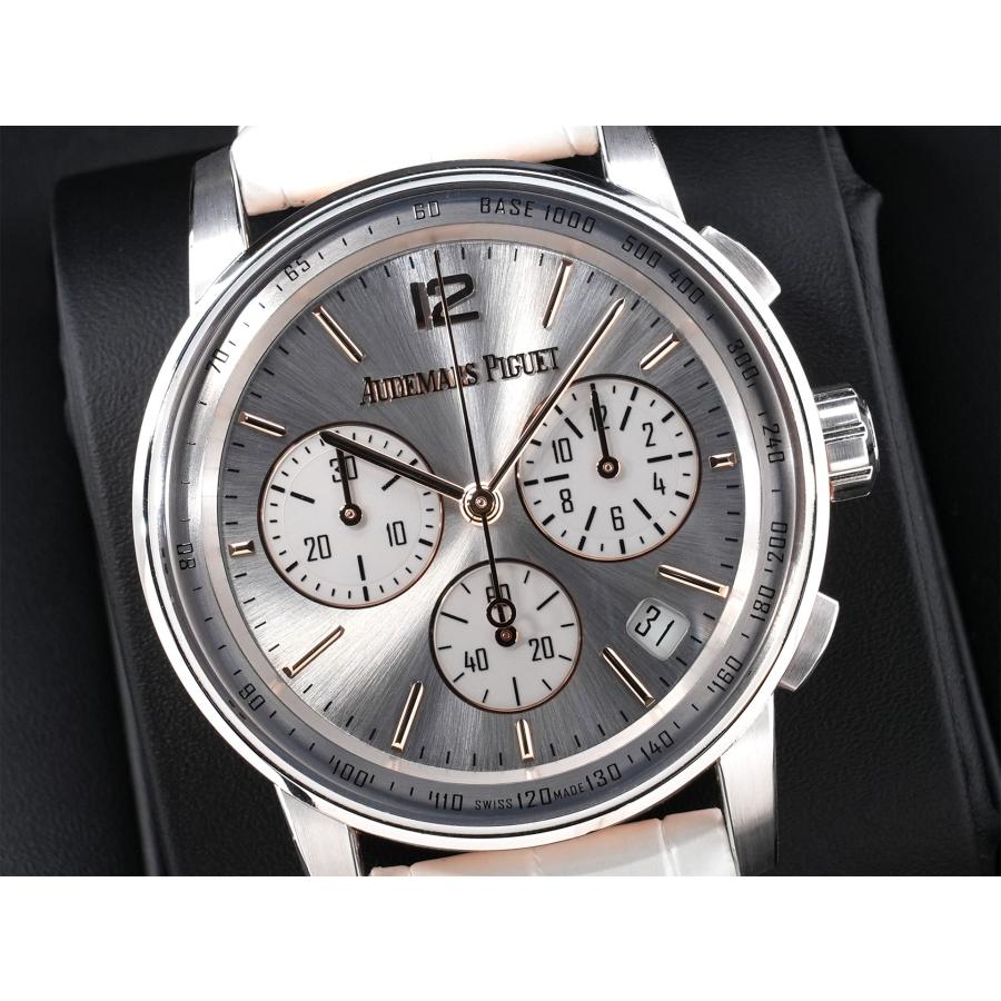 オーデマピゲ CODE 11.59 バイ オーデマ ピゲ クロノグラフ Ref.26393CR.OO.A008KB.01 WG/PG シルバー文字盤 | AUDEMARS PIGUET | 02