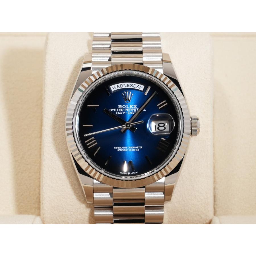 ロレックス デイデイト36 Ref.128239 18KWG ブルーオンブレ文字盤 | デイデイト | 01