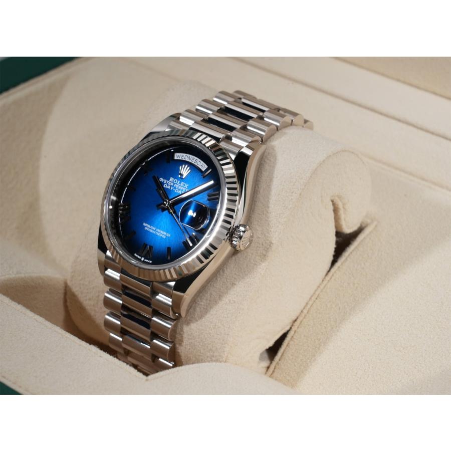 ロレックス デイデイト36 Ref.128239 18KWG ブルーオンブレ文字盤 | デイデイト | 03