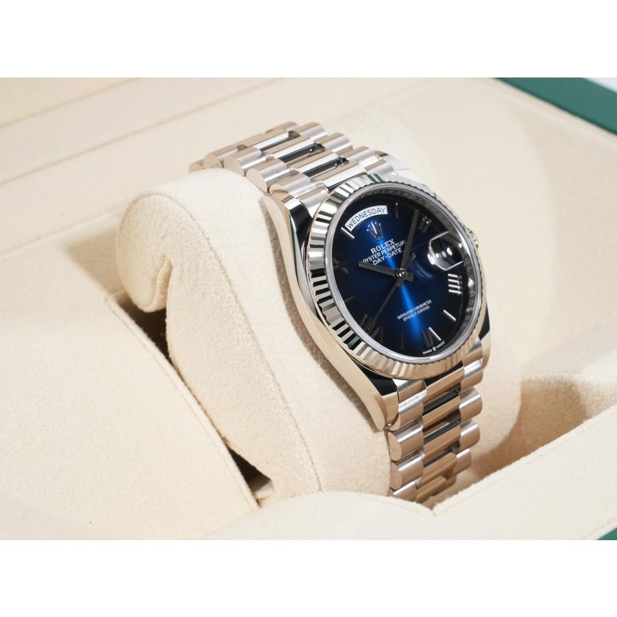 ロレックス デイデイト36 Ref.128239 18KWG ブルーオンブレ文字盤 | デイデイト | 04