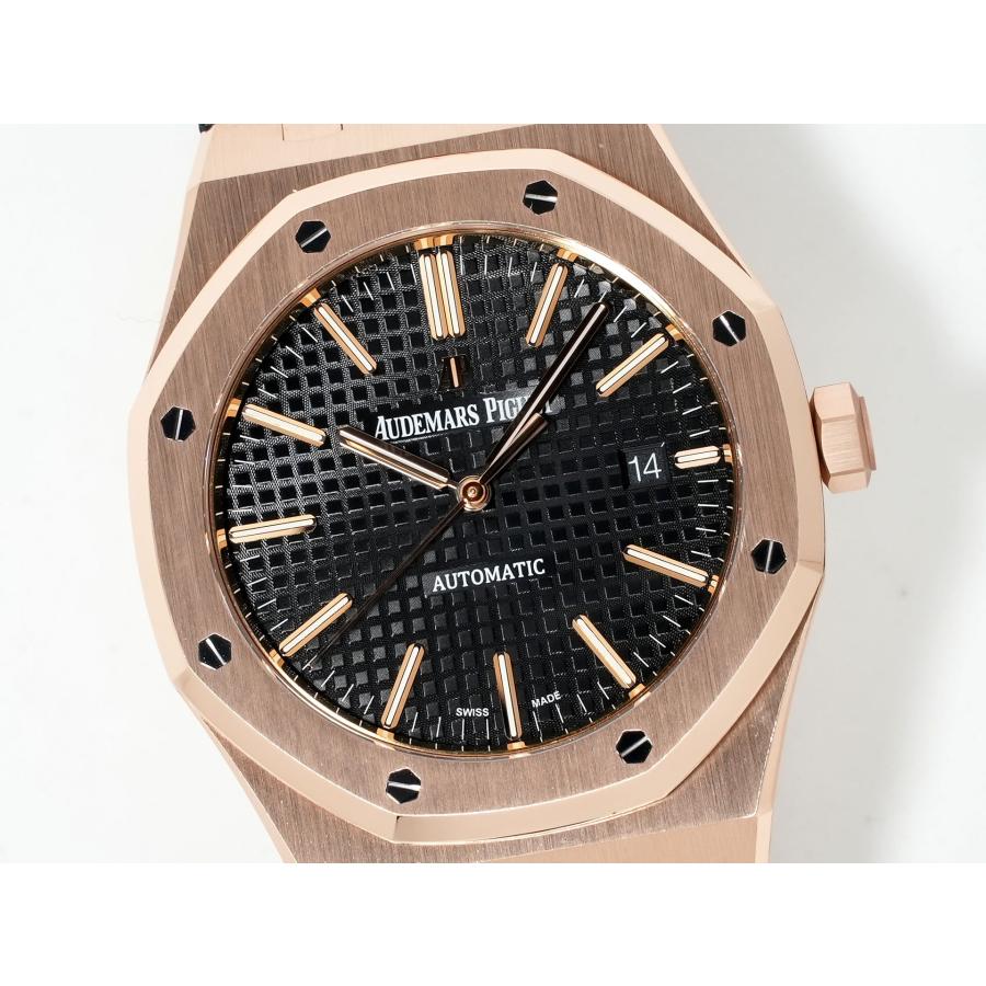 オーデマピゲ ロイヤルオーク Ref.15400OR.OO.D002CR.01 ピンクゴールド ブラック文字盤 | ロイヤルオーク | 02