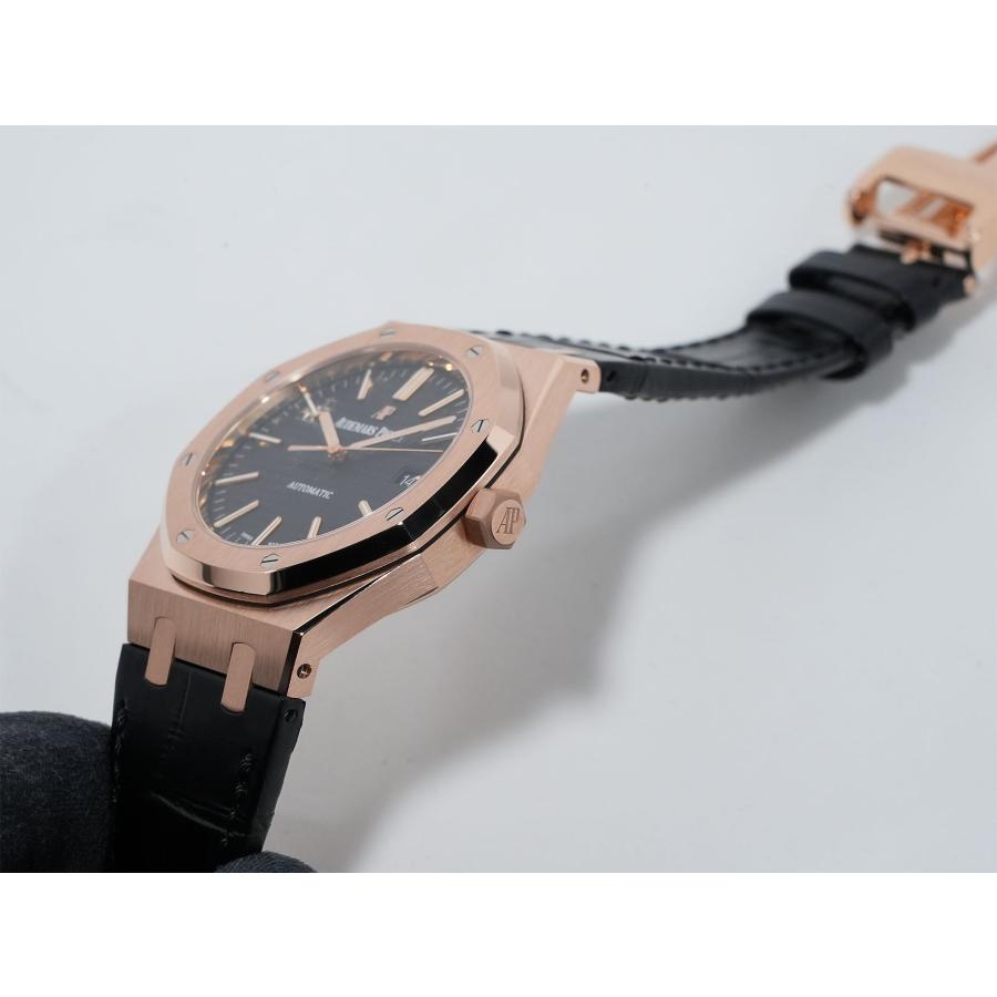 オーデマピゲ ロイヤルオーク Ref.15400OR.OO.D002CR.01 ピンクゴールド ブラック文字盤 | ロイヤルオーク | 03