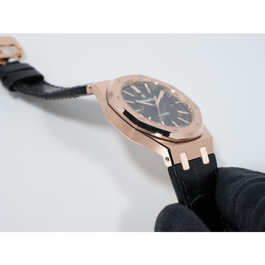 オーデマピゲ ロイヤルオーク Ref.15400OR.OO.D002CR.01 ピンクゴールド ブラック文字盤 | ロイヤルオーク | 04