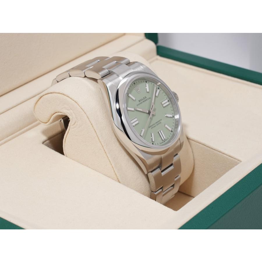 ロレックス オイスターパーペチュアル41 Ref.134300 SS ピスタチオ文字盤 | オイスター パーペチュアル | 04