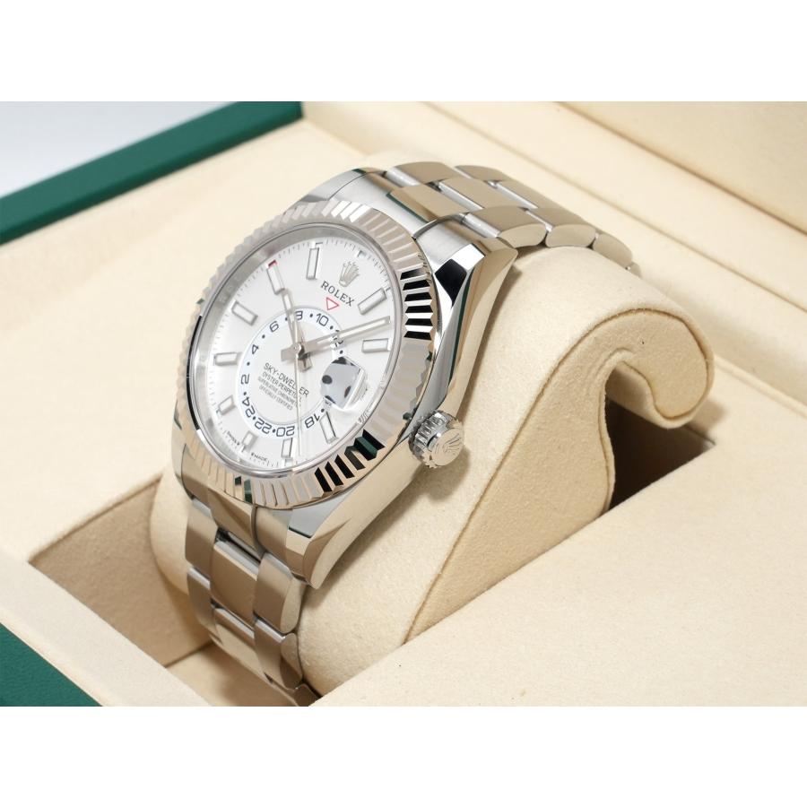 ロレックス スカイドゥエラー Ref.336934 ステンレススチール/ホワイトゴールド ホワイト文字盤 オイスターブレスレット | スカイドゥエラー | 03