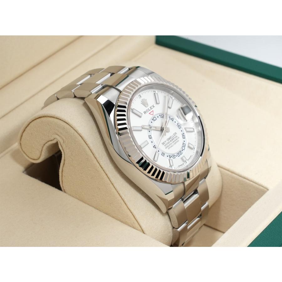 ロレックス スカイドゥエラー Ref.336934 ステンレススチール/ホワイトゴールド ホワイト文字盤 オイスターブレスレット | スカイドゥエラー | 04