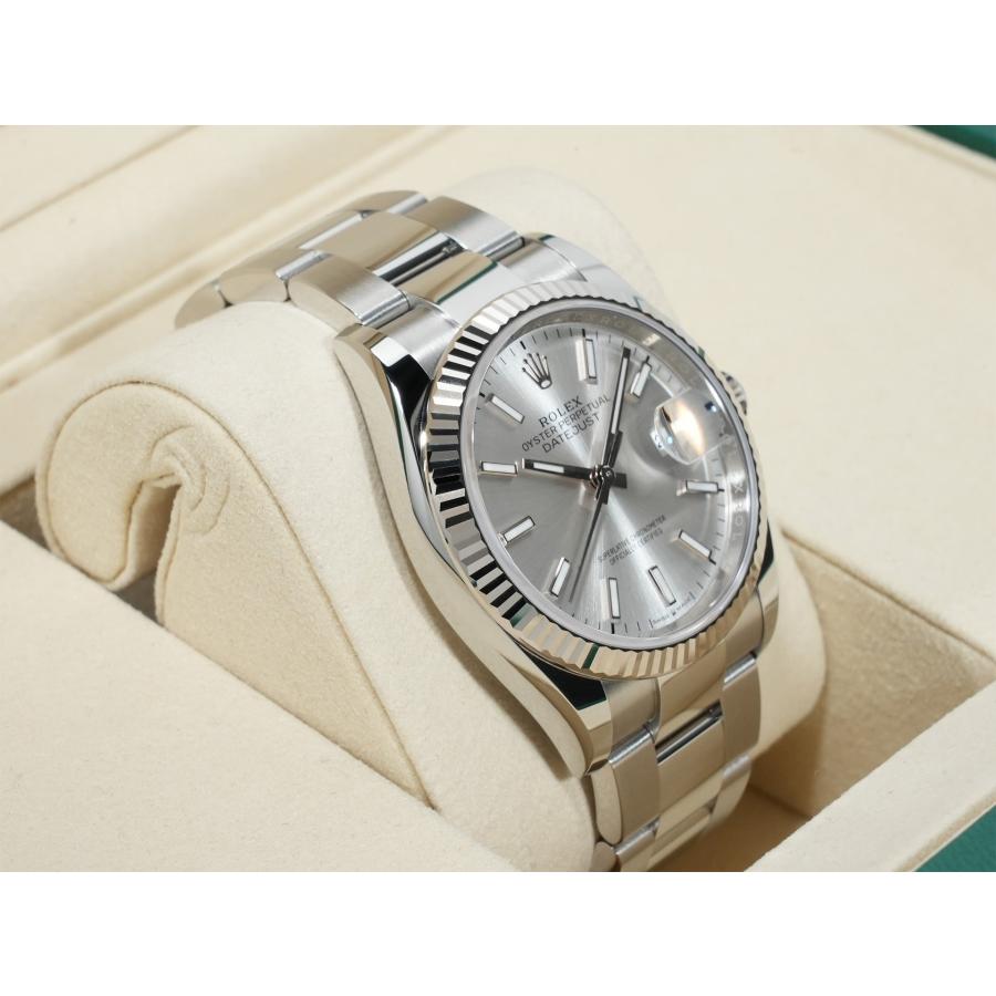 ロレックス デイトジャスト36 Ref.126234 ステンレススチール/ホワイトゴールド シルバー文字盤 オイスターブレスレット | デイトジャスト | 04