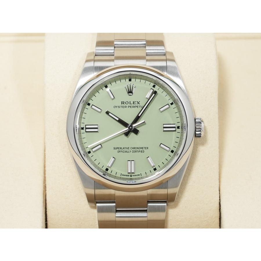 ロレックス オイスターパーペチュアル36 Ref.126000 ステンレススチール ピスタチオ文字盤 | オイスター パーペチュアル | 01