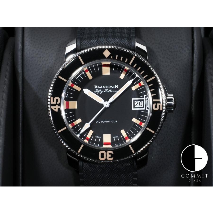 ブランパン フィフティ ファゾムス バラクーダ Ref.5008B-1130-B52A ステンレススチール ブラック文字盤 | BLANCPAIN