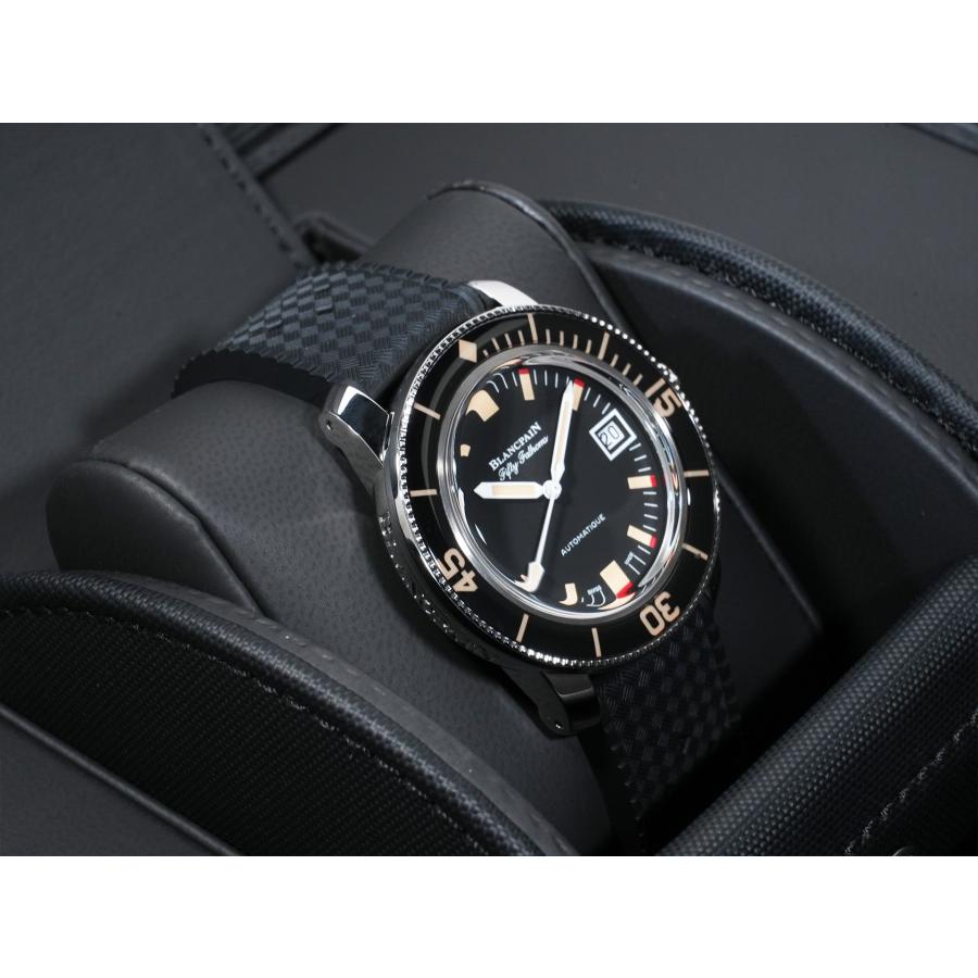 ブランパン フィフティ ファゾムス バラクーダ Ref.5008B-1130-B52A ステンレススチール ブラック文字盤 | BLANCPAIN | 04