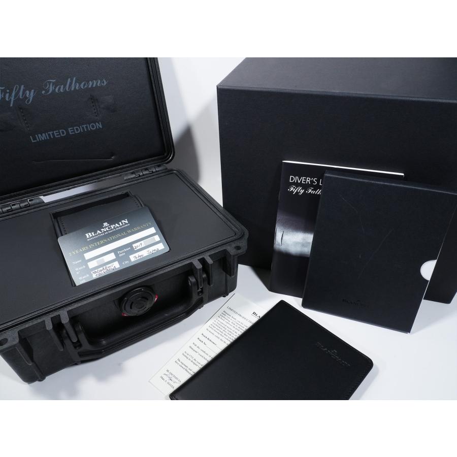 ブランパン フィフティ ファゾムス バラクーダ Ref.5008B-1130-B52A ステンレススチール ブラック文字盤 | BLANCPAIN | 07