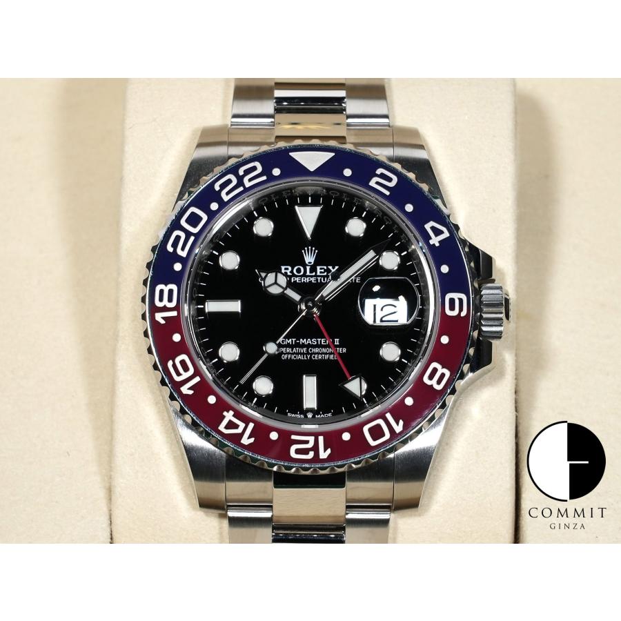 ロレックス GMTマスターII Ref.126710BLRO ステンレススチール ブラック文字盤 オイスターブレスレット | GMTマスター