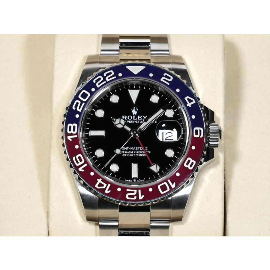 ロレックス GMTマスターII Ref.126710BLRO ステンレススチール ブラック文字盤 オイスターブレスレット | GMTマスター | 01