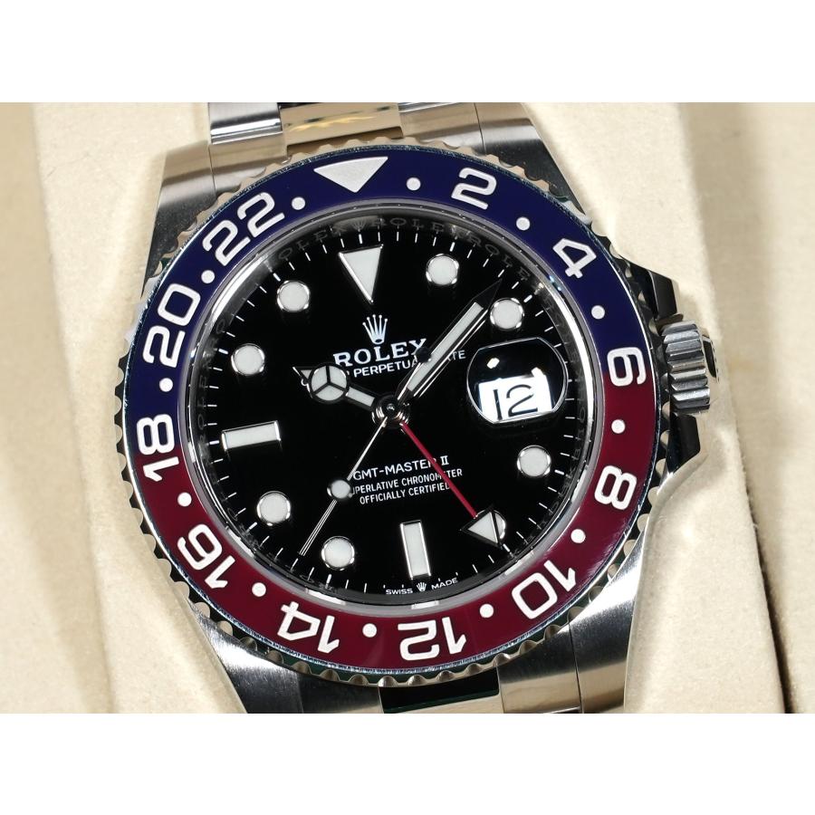 ロレックス GMTマスターII Ref.126710BLRO ステンレススチール ブラック文字盤 オイスターブレスレット | GMTマスター | 02