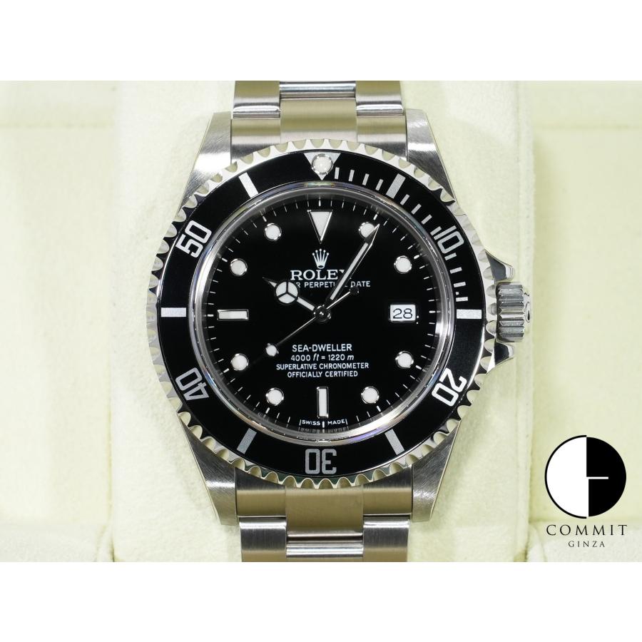 ロレックス シードゥエラー Ref.16600 ステンレススチール ブラック文字盤 | シードゥエラー