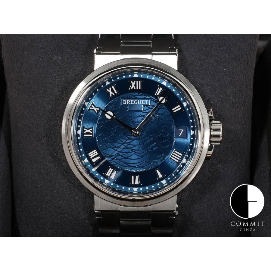ブレゲ マリーン Ref.5517BB/Y2/BZ0 ホワイトゴールド ブルー文字盤 | ブレゲ